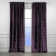 Rideau simple extra long et extra large en velours brillant de luxe