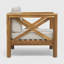 Fauteuil d'extérieur avec coussins Damico-1824226043