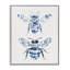 Toile à motifs d'abeilles encadrées, estampe numérique-844853836-844853837