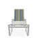 Holna Outdoor Rust-Resistant Metal Chaise Lounge