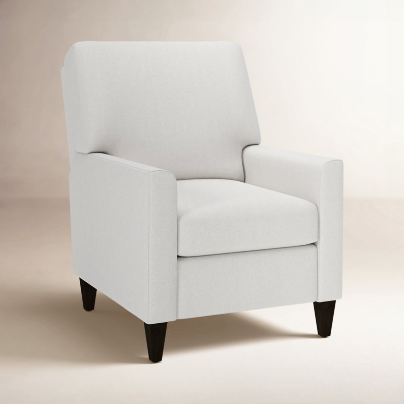 Ahart Nikki Upholstered Pushback Recliner, Macarena Beige
