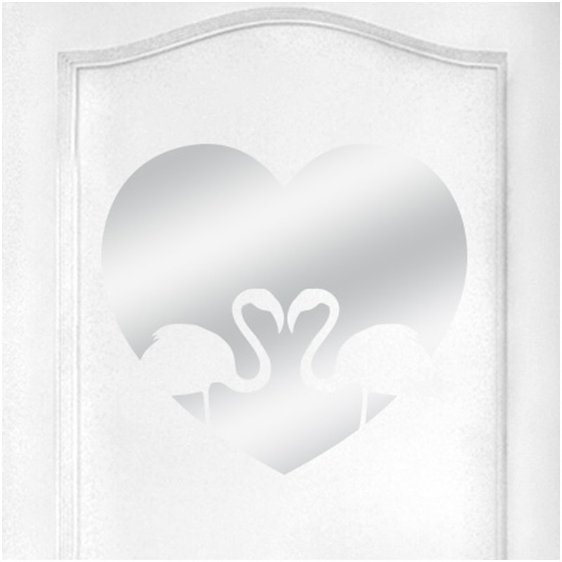 Animals Wall Decal, Shiny Silver