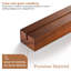 Porte-carte de place en bois d'acacia - table porte-affiche en bois acrylique (paquet de 20)-958539374
