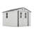 Outdoor Storage Shed, 8X8  Protective Film, Four Daylight Windows Lockable Doors,A Practical And Thoughtful Gift-123794603-123794605