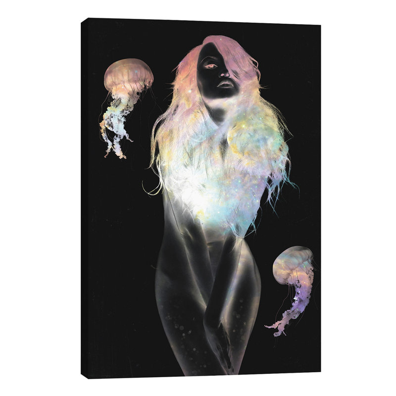 Medusa by Dániel Taylor - Print on Canvas, No Frame, 101.6 cm H x 66.04 cm W x 3.175 cm D