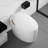 Smart Toilet With Bidet Function, Auto Open/Close Lid, Foot Sensor, Multiple Washing Modes, Warm Water, Bathroom Essential Integration, Powerful Flushing, Upgrade-121676387