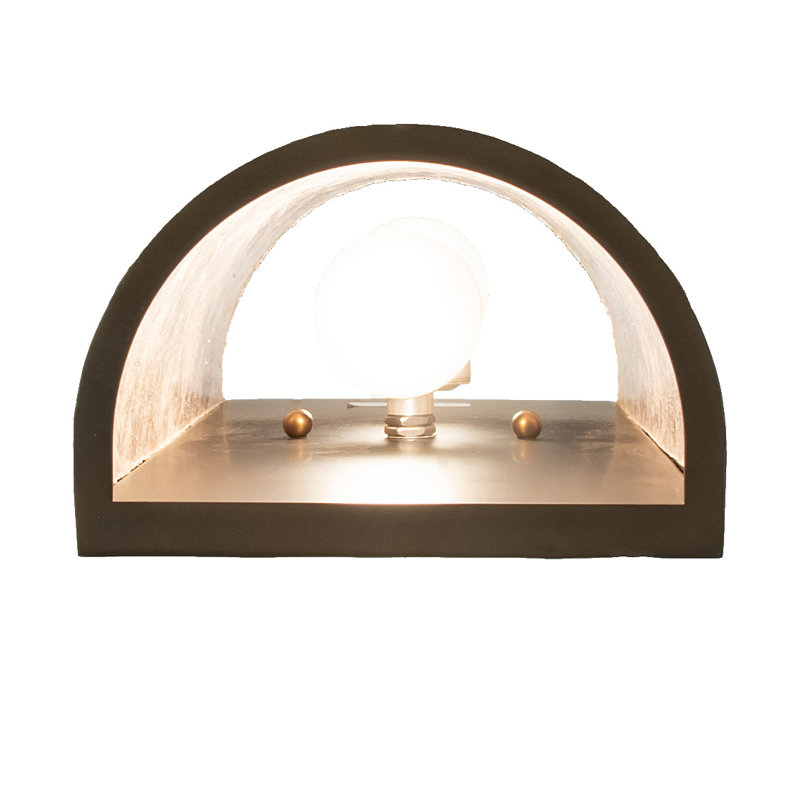 6" Wide Branches Left Wall Sconce, Antique Copper, 16" H x 6" W x 4" D