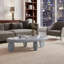 Table basse Modern Cobblestone - Gris ultrabrillant-270456108