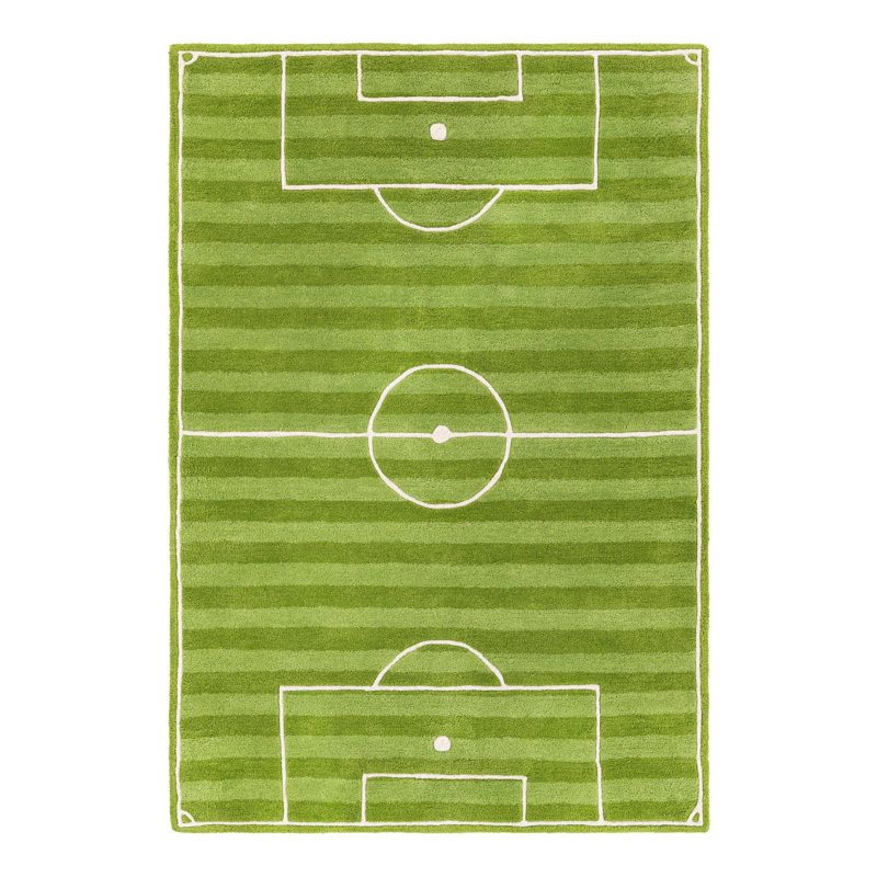 Tapis unique en laine pour enfants Playtime, Rectangle 4 pi 1 po x 6 pi 1 po