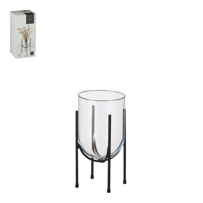 Jamey Glass Table Vase