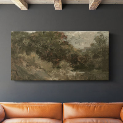 Série paysage - DCCCL III - Toile tendue avec châssis - Prêt à être accroché