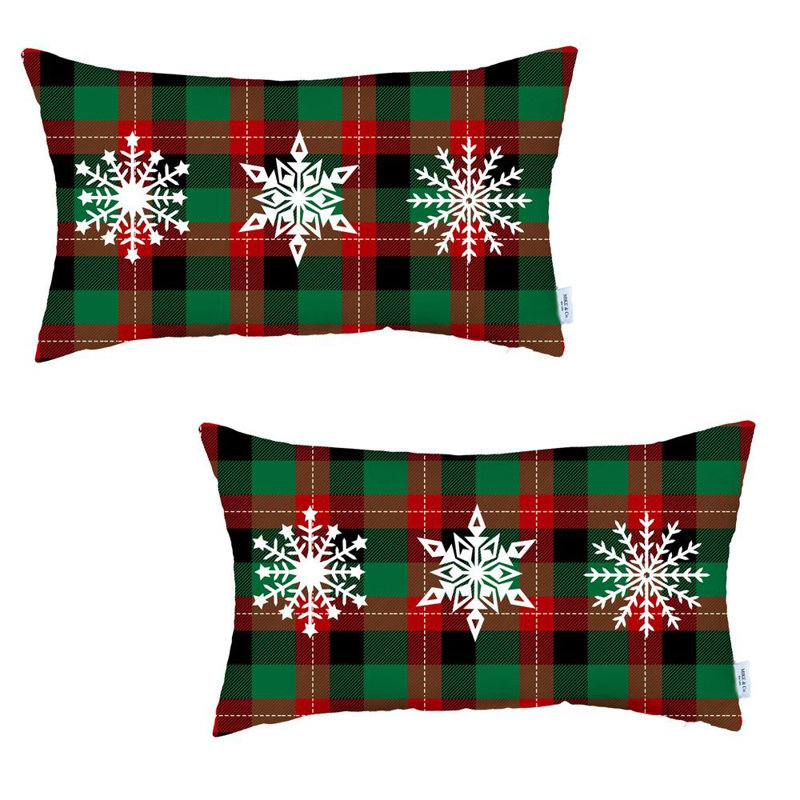 Reversible Throw Pillow