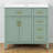 36" Single Bathroom Vanity With Sink-1368614820