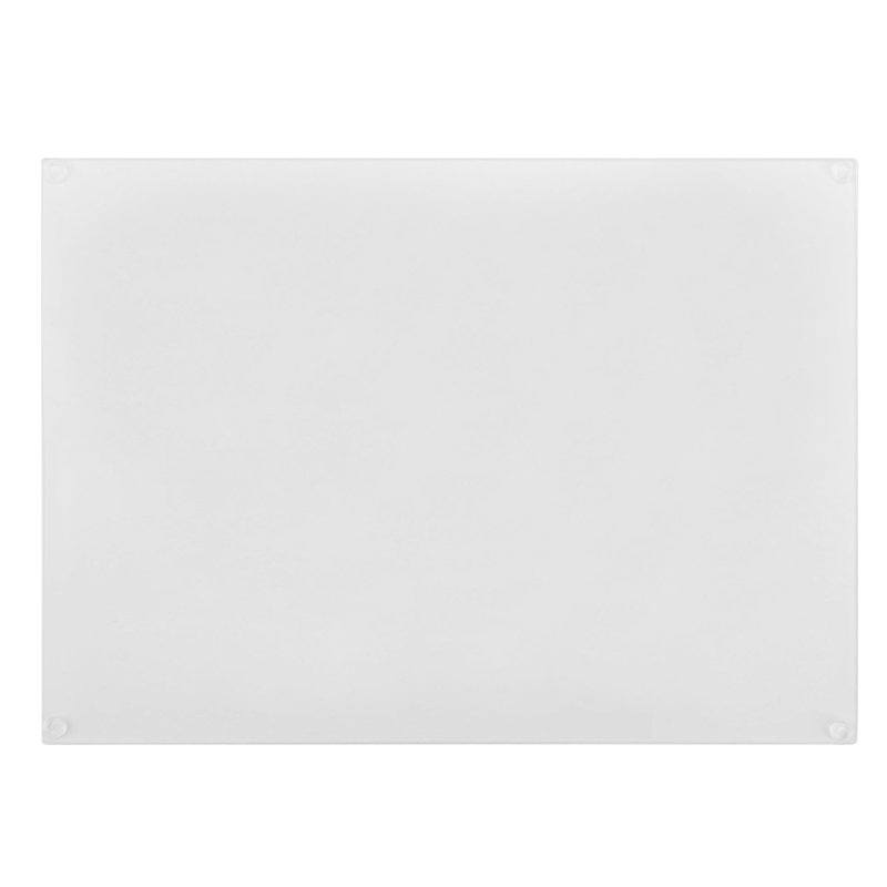 Tempered Glass Stacked Stone Rock Chopping Board, 39 cm W x 28.5 cm L