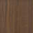 Rodger Walnut 3-Shelf Cabinet Bookcase