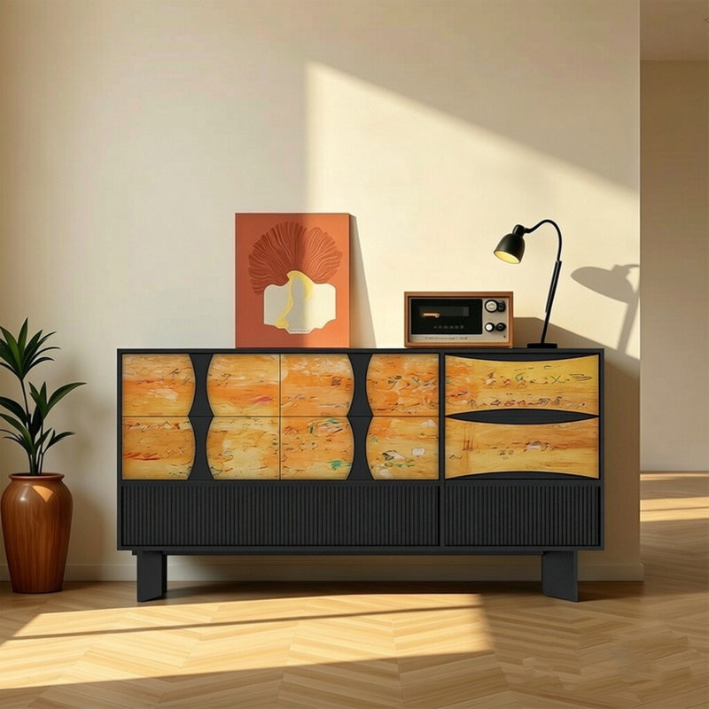 French Medieval Style Sideboard