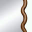 Miroir surdimensionné en bois 31,4 x 1,4 x 74 po