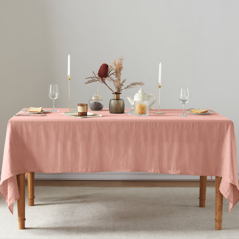 Nappe TOSMO, 60 po x 84 po, Rose