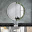 Huldar Glass Flat Wall Mirror