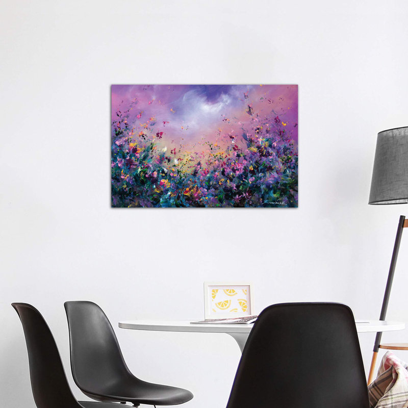 « arc-en-ciel » par jaanika talts-impression sur image, Toile tendue, H 8 po x l 12 po x P 0,75 po