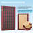 36 Slots Shot Glass Display Case With Lockable Door, Solid Wood Cabinet Collection Holder Wall Mounted Shot Glass Display Storage Box With Removable Shelves