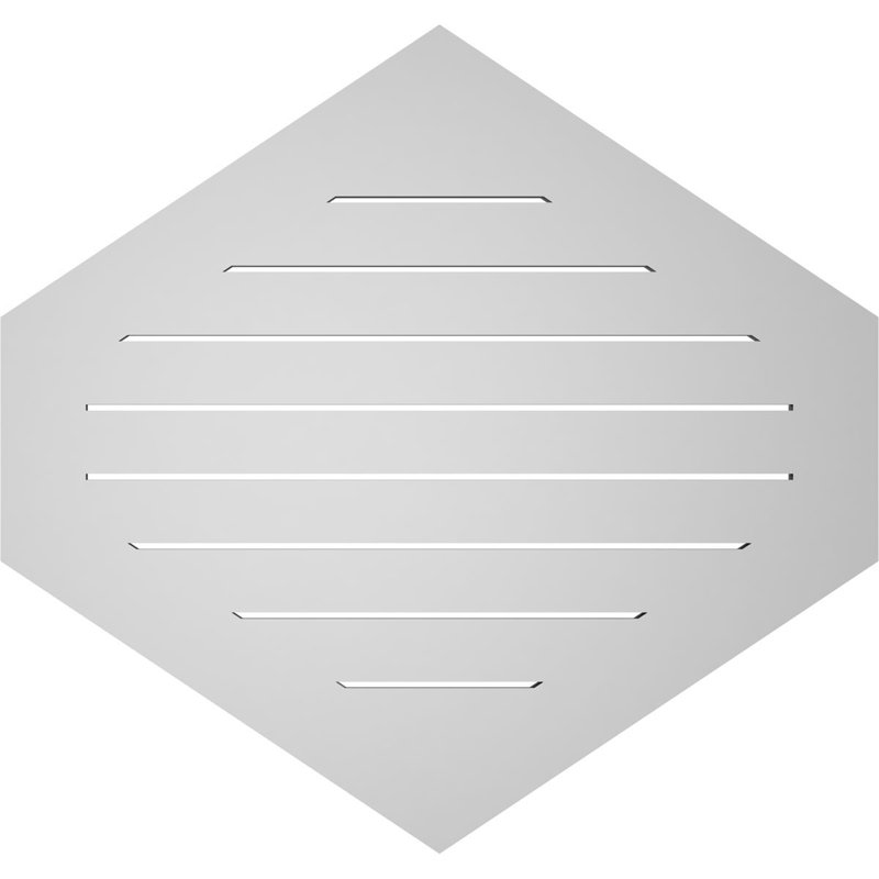 Pente verticale verticale en uréthane 8 pi, H 1 po x l 36 po x L 34 po