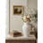Rustic White Terracotta Tall Vase with Handles