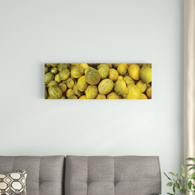 " Close-Up Of Melons For Sale " by Panoramic Images