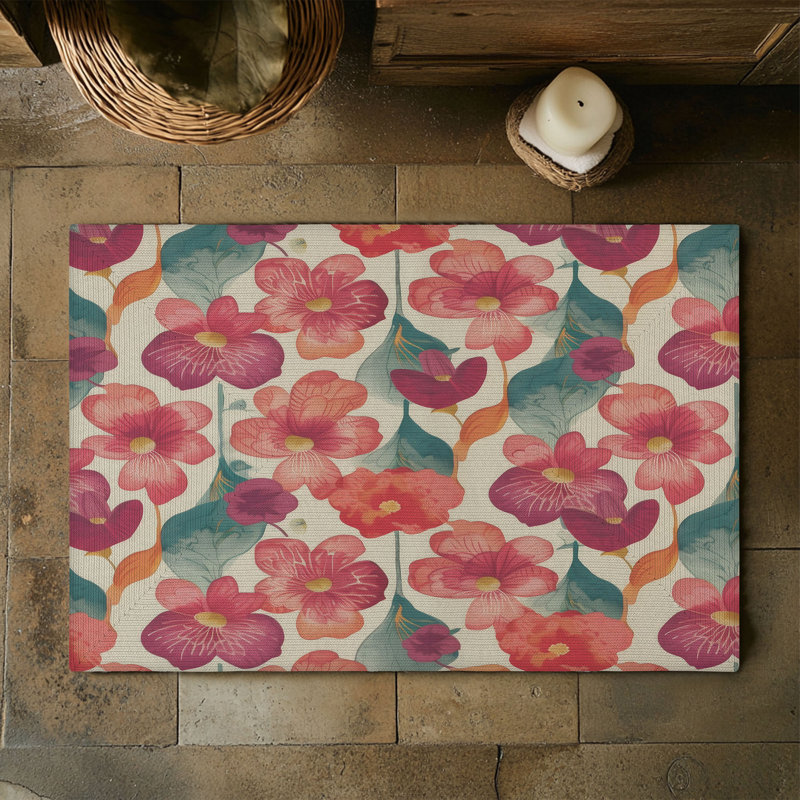 Tapis tressé Bloom Parade, Rectangulaire 3 pi x 5 pi