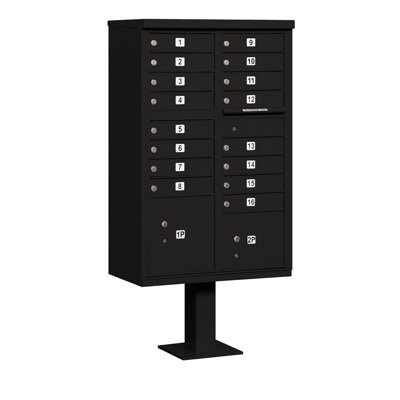 Aluminum Multi-Unit Mailbox
