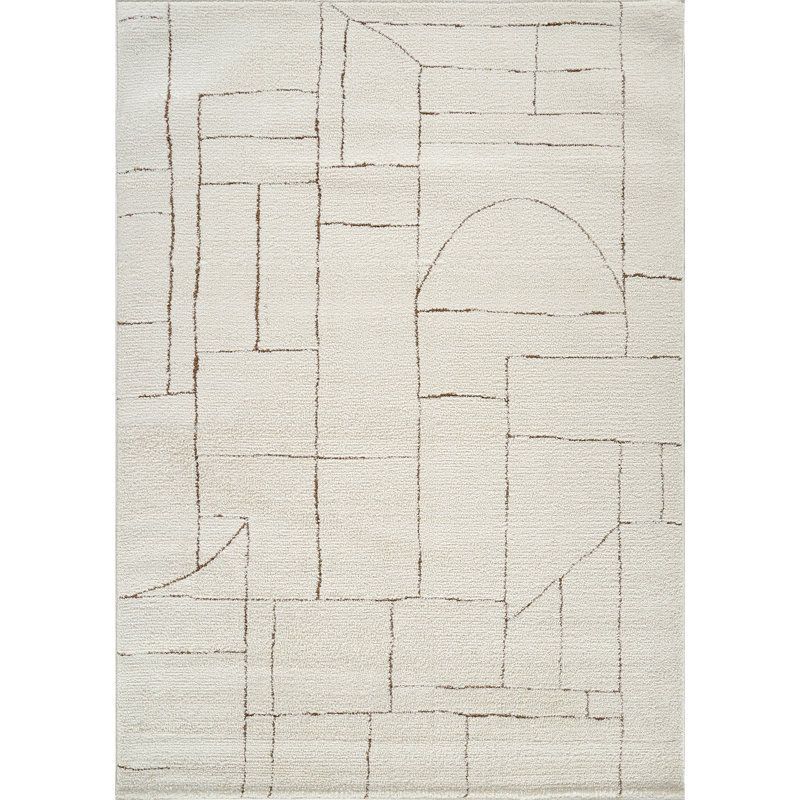 Abstract Area Rug, Rectangle 160 x 213cm