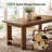 63" Solid Wood Dining Table