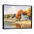 Black Floater Framed
