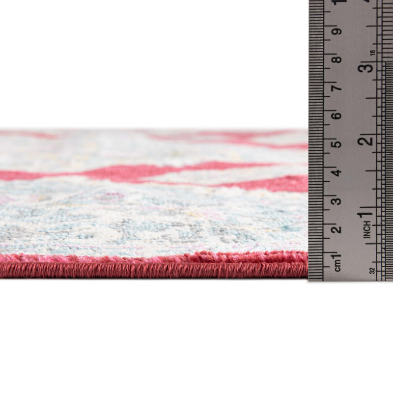 Tapis Paragon_Rouge, Tapis de couloir 2 pi 7 po x 10 pi