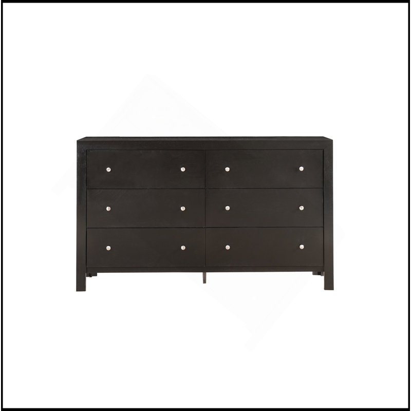 Commode Burlington, noir, Noir