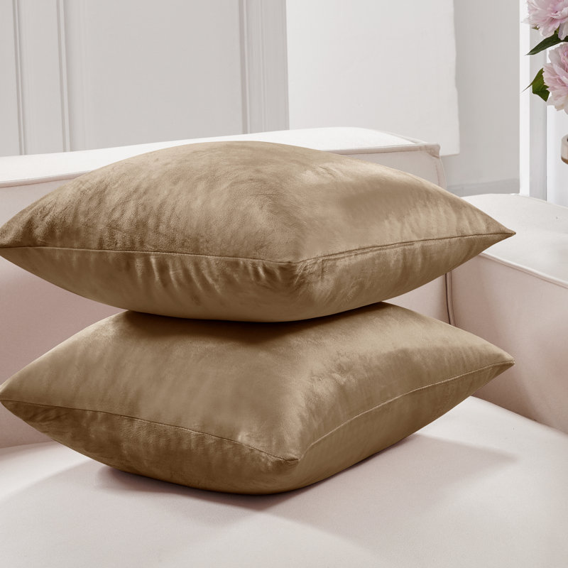 Reversible Pillow Cover, 26" x 26", Green