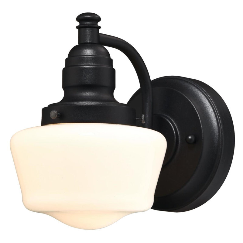 Michaels Wall Light, Textured Black