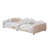 Upholstered Daybed, Sherpa Fabric Sofabed-212745986-212745987