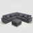 Tissu gris foncé Nicolia est en rupture de stock