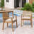 Acacia Wood Outdoor Chairs