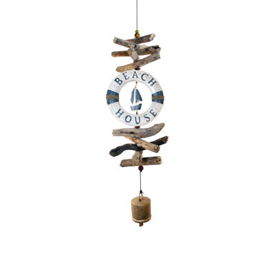 Wood Nautical & Beach Wind Chime