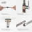KIBI Macon Pull Down Kitchen Faucet-41659823-48024393