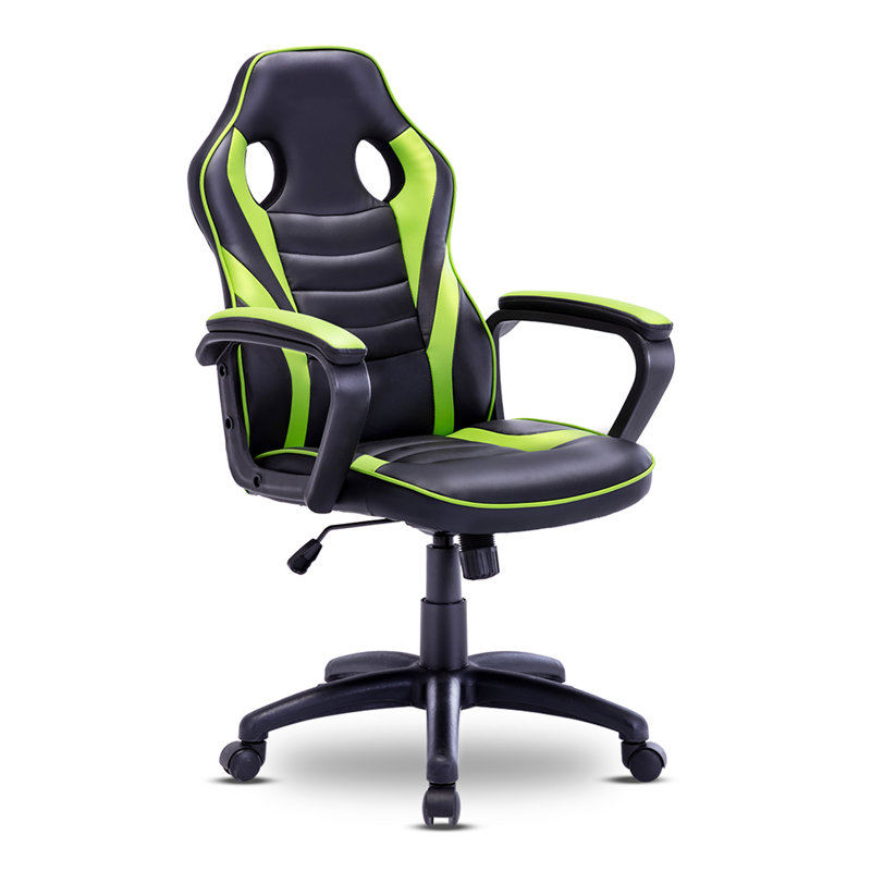 Fauteuil de jeu en cuir, Vert