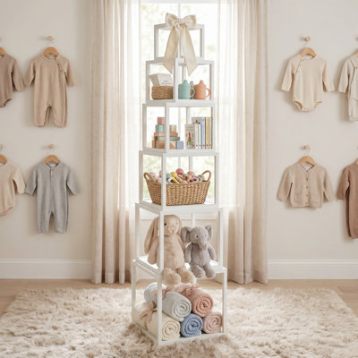 Abigayle 6 Tier Bookshelf