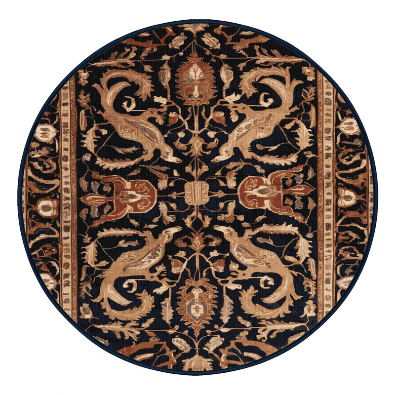 Tapis mauve lavable à la machine