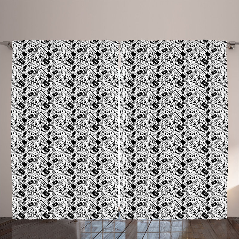 Polyester Standard Curtain Pair