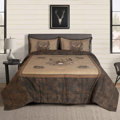 Ensemble d'édredon 100% coton Whitetail Ridge