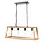 Luminaire suspendu linéaire pour îlot de cuisine 4 lumières Rosenberger-1689155965