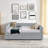 Daybed With Trundle Upholstered Tufted Sofa Bed, With Two Drawers, Queen Size, Boucle Fabric (88"X65.5"X29.5")-21272624
