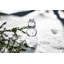 Handmade Glass Tall Snowman Figurine-1120540979